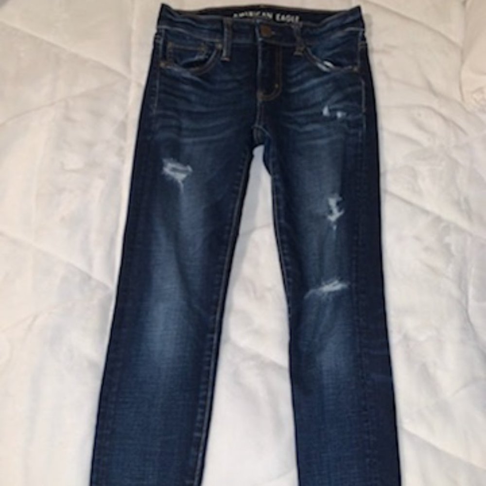 Blue Ripped Jeans